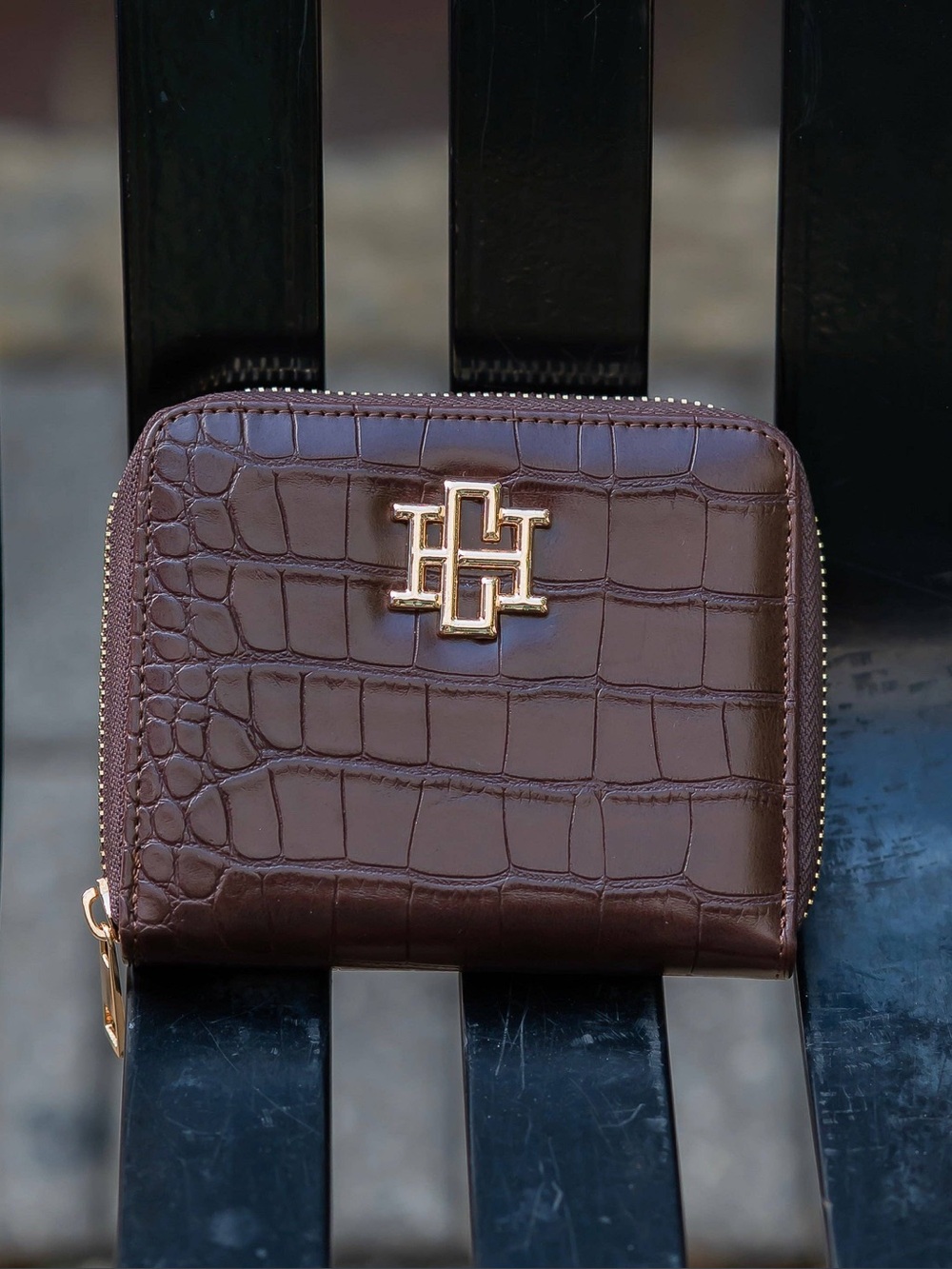 Caroline Hill Blakely Chocolate EC Wallet